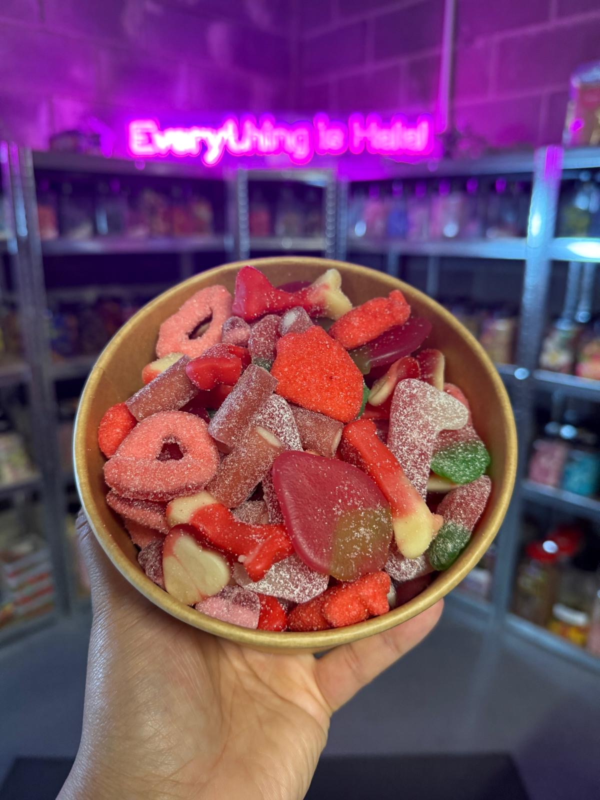 SweetPals candy salad pick n mix bowl
