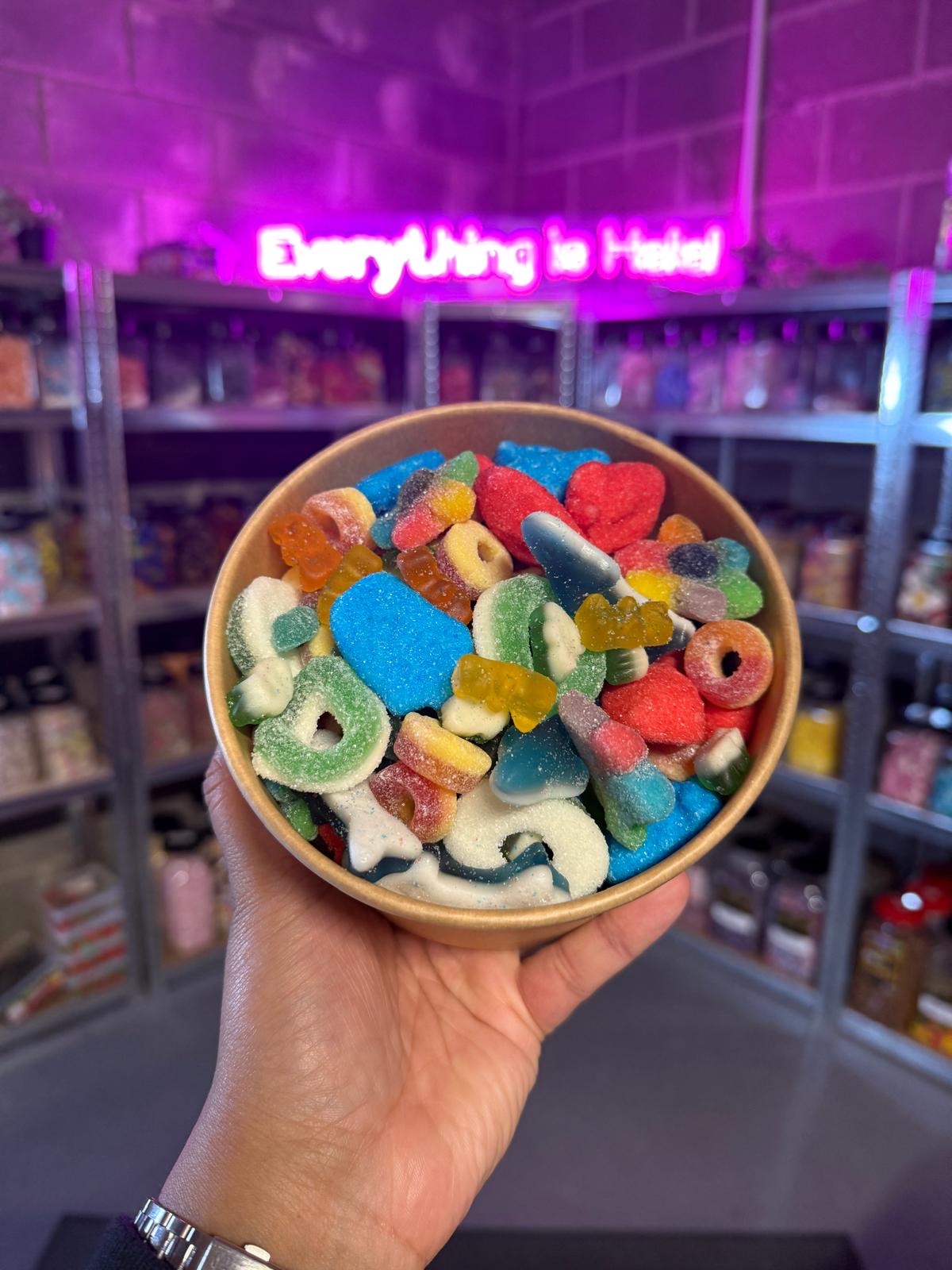 SweetPals candy salad pick n mix bowl