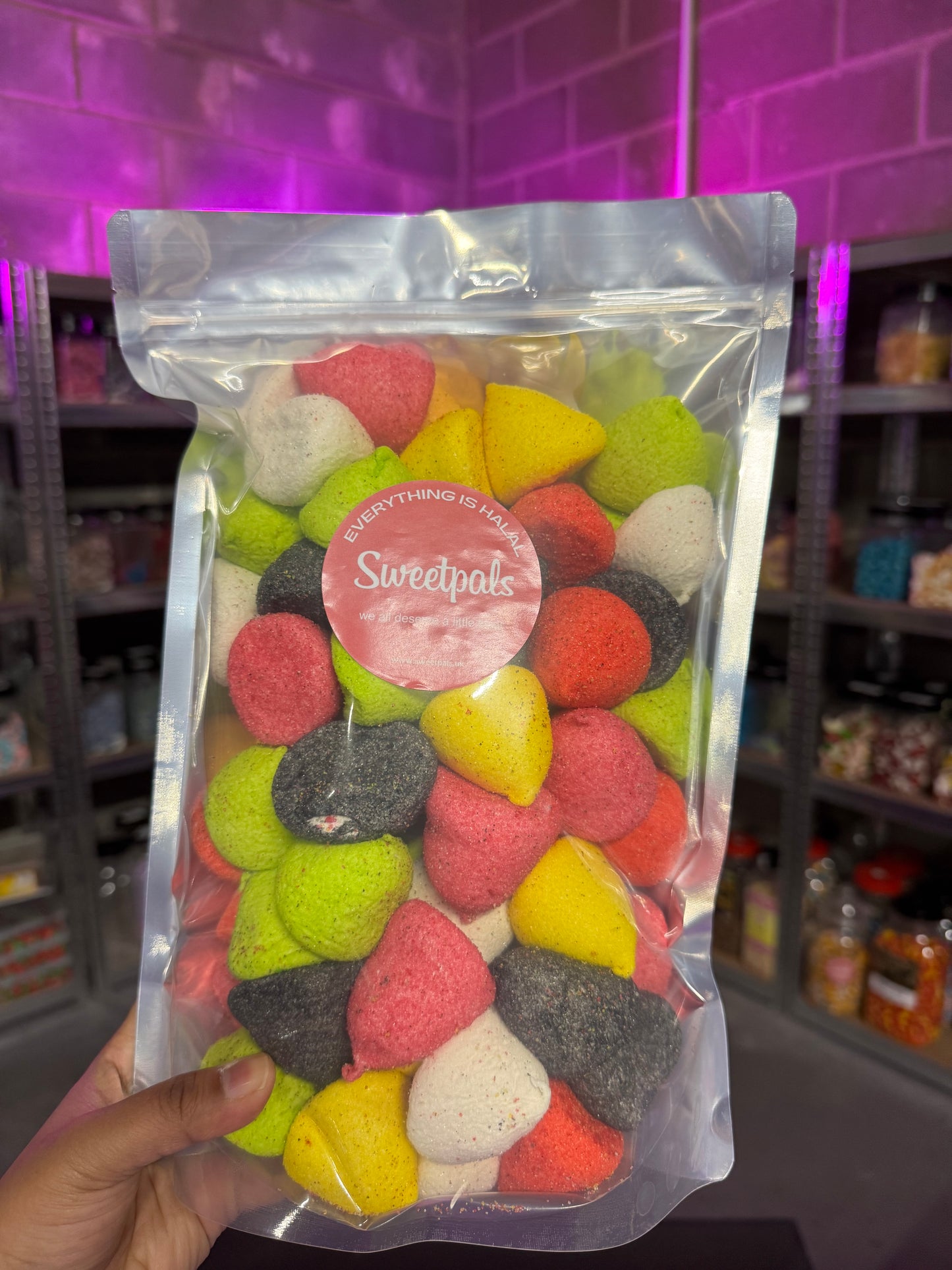 Halal Marshmallow Paintballs