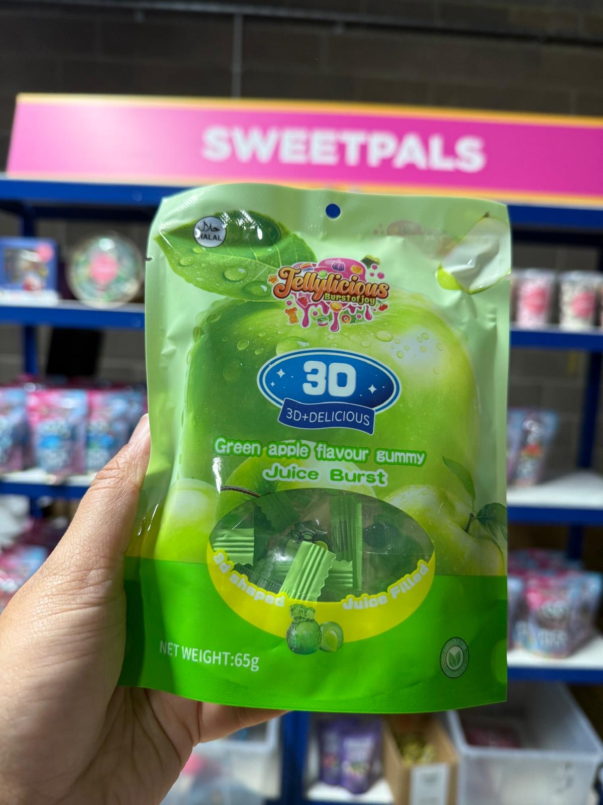 Jellylicious 3D Gummies (halal)
