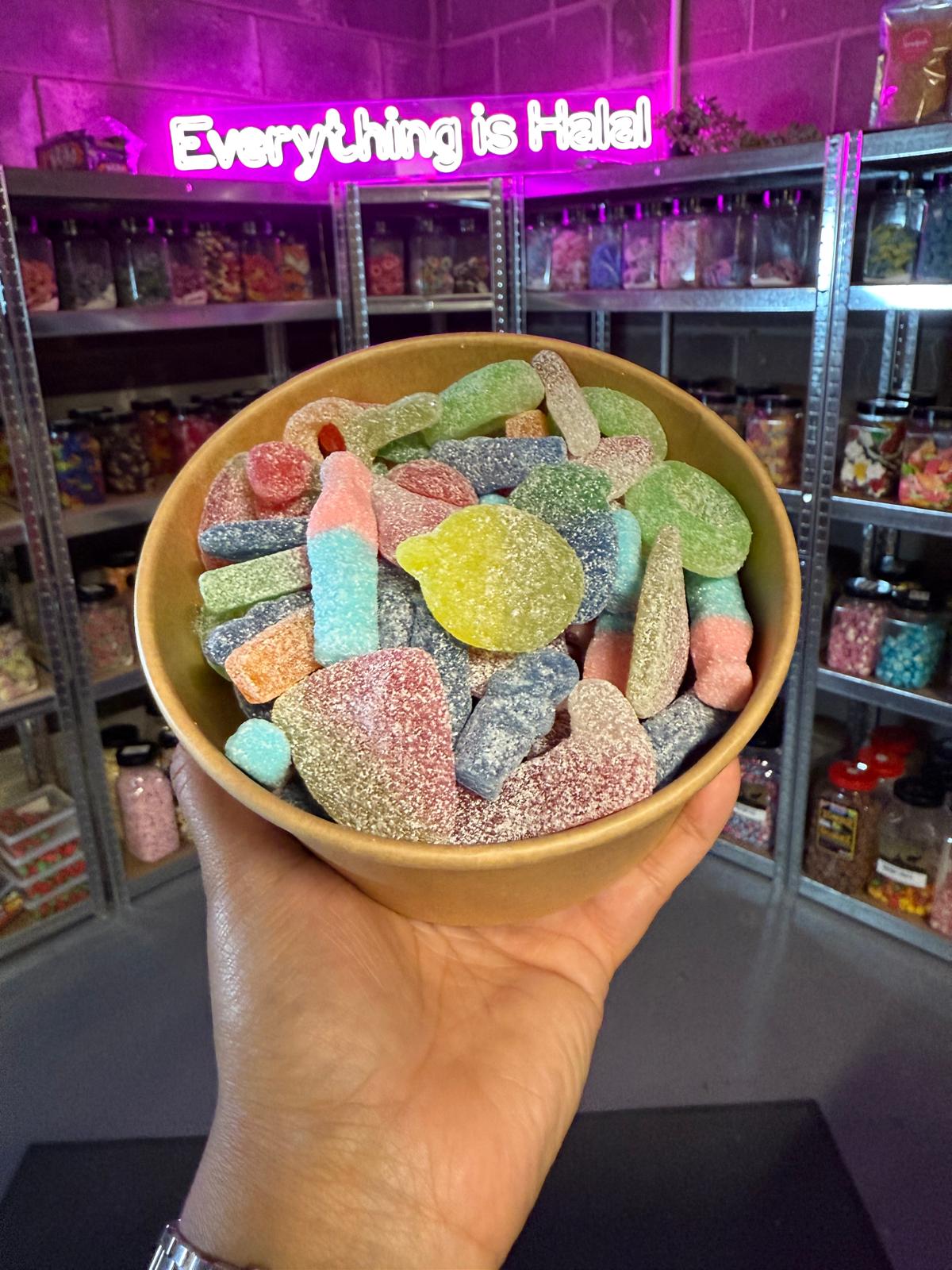 SweetPals candy salad pick n mix bowl