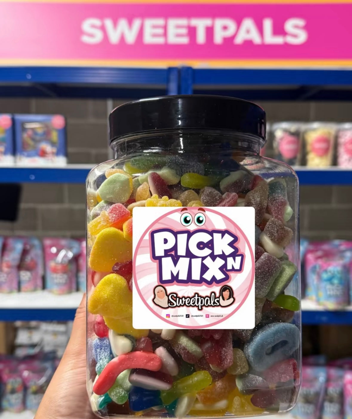 SweetPals Gift Jar 1.5kg  (Halal)