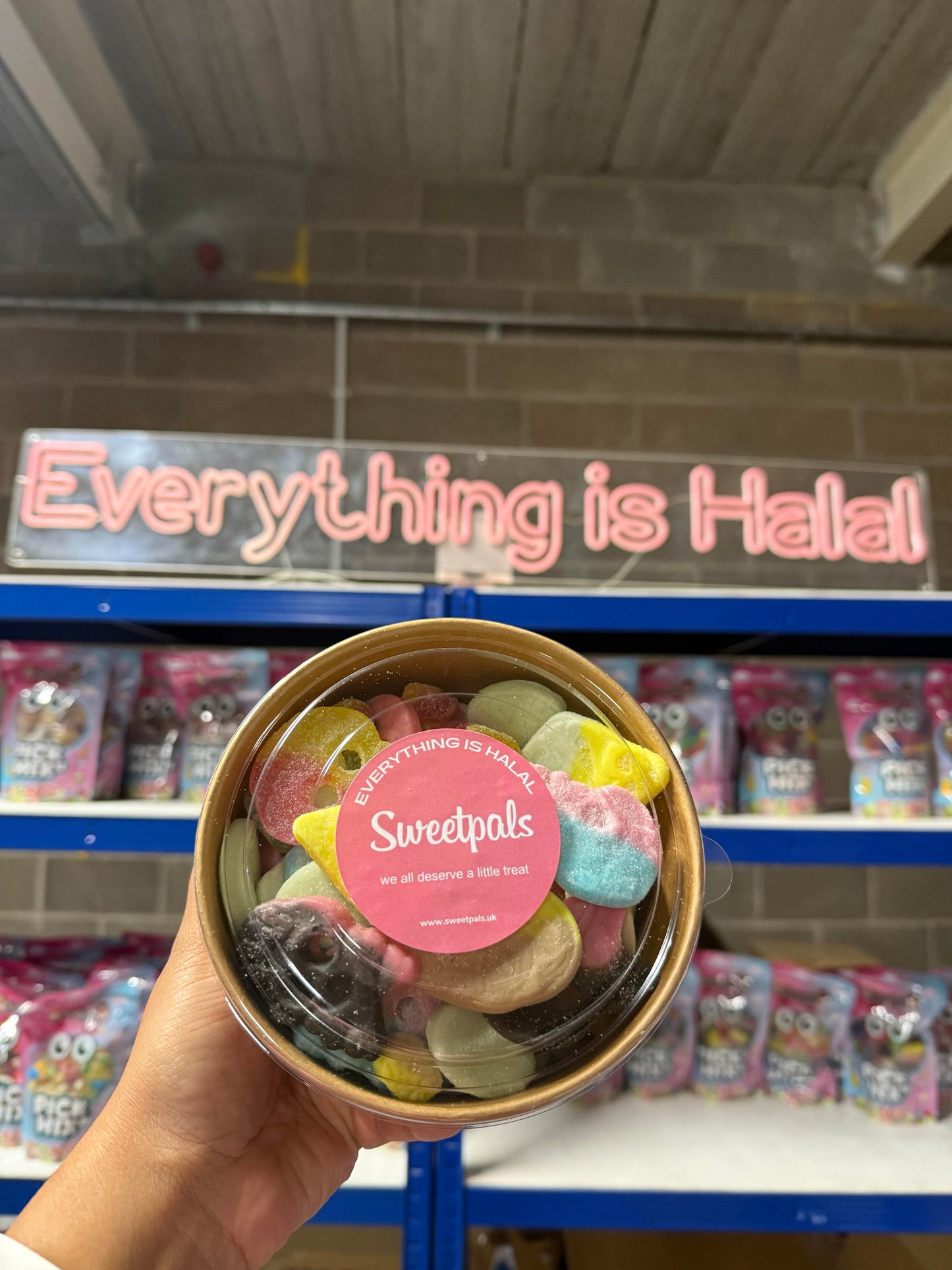 SweetPals candy salad pick n mix bowl