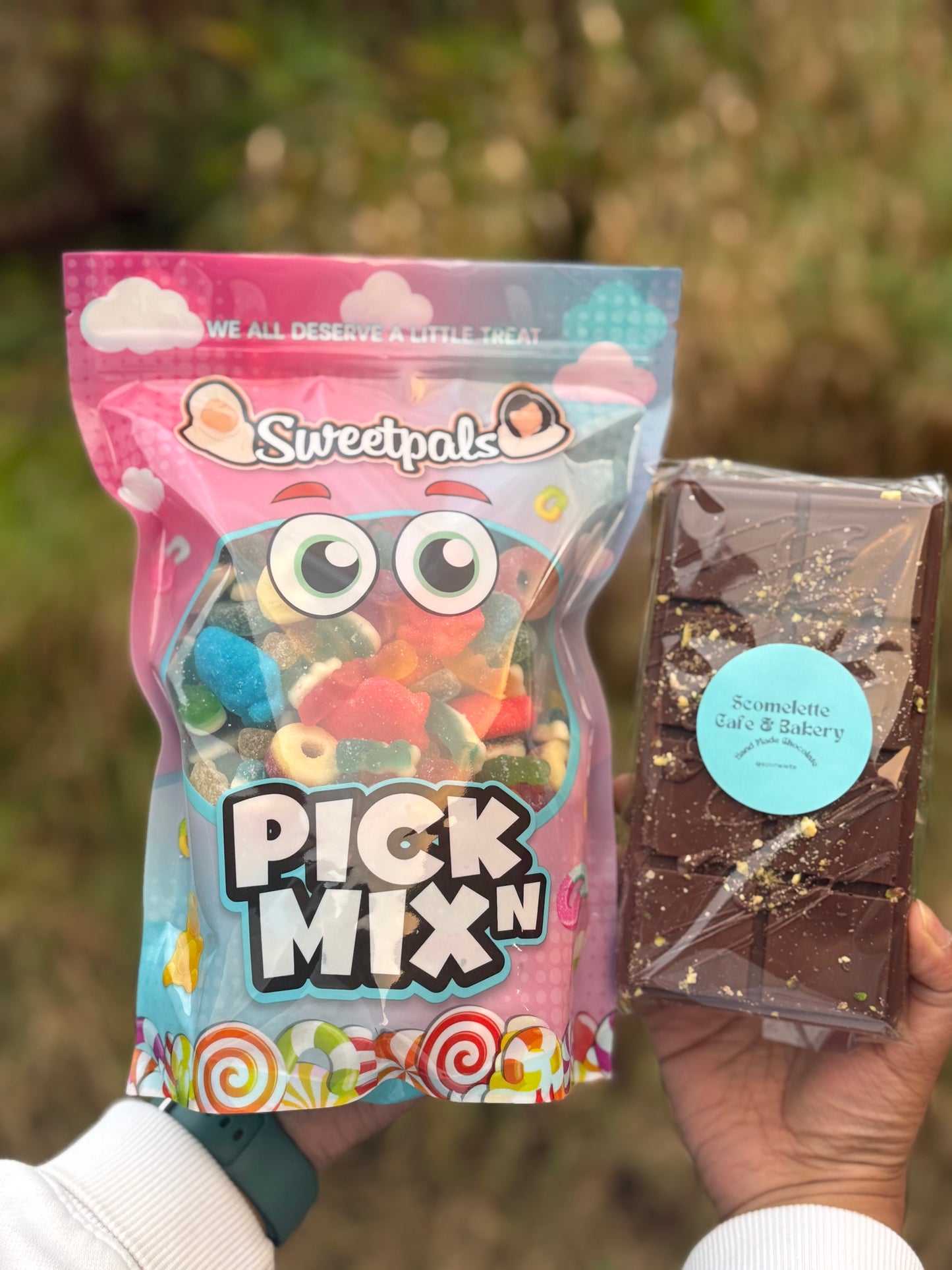 SWEETPALS X SCOMELETTE DUBAI CHOC COLLAB