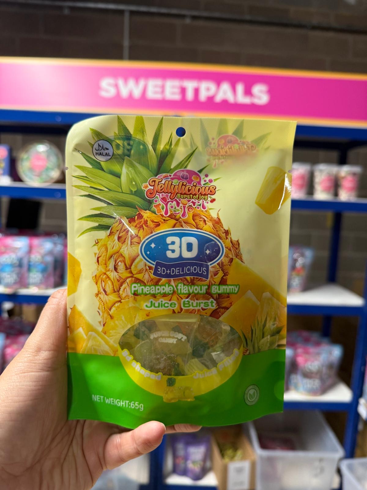 Jellylicious 3D Gummies (halal)