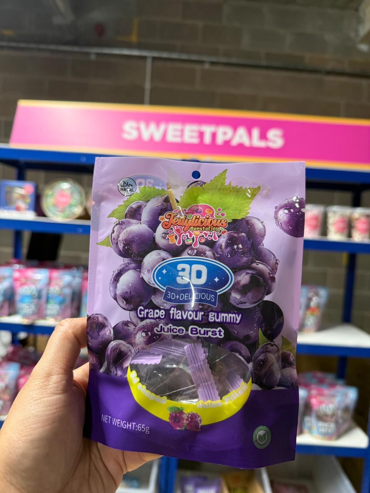 Jellylicious 3D Gummies (halal)